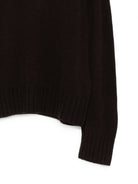 Maglione per donna Alysi marrone a girocollo 266435 A6008 CACAO ALYSI 