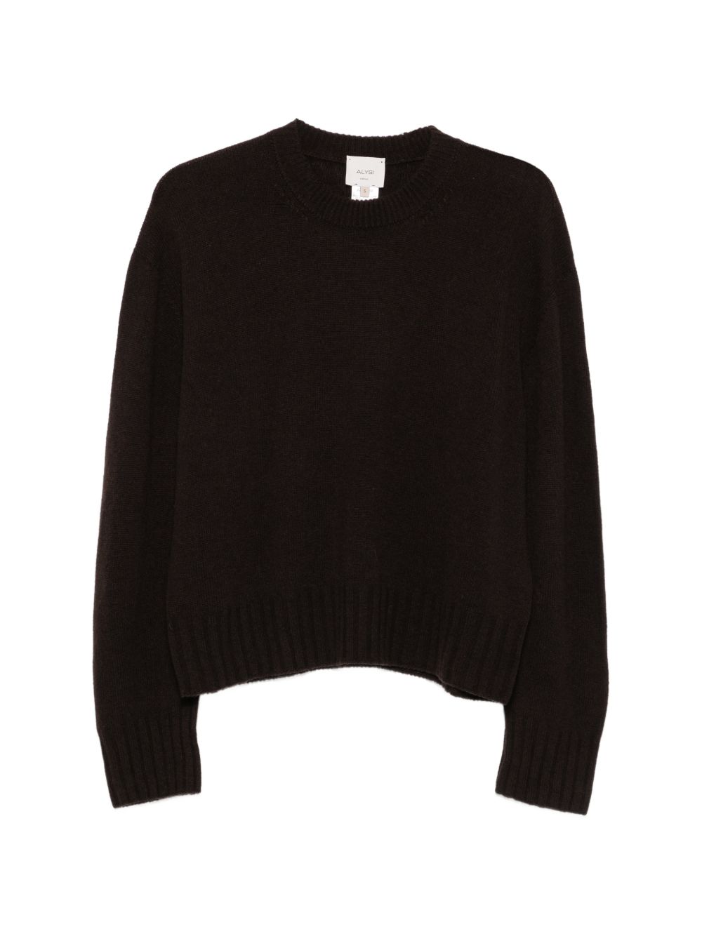 Maglione per donna Alysi marrone a girocollo 266435 A6008 CACAO ALYSI 