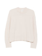 Maglione per donna Alysi bianco con lavorazione a maglia 266435 A6008 LT ALYSI 