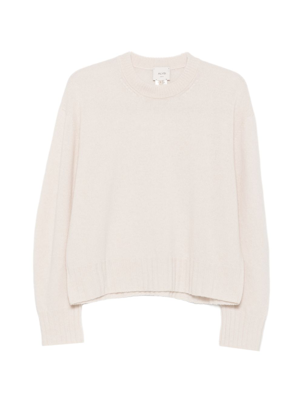 Maglione per donna Alysi bianco con lavorazione a maglia 266435 A6008 LT ALYSI 