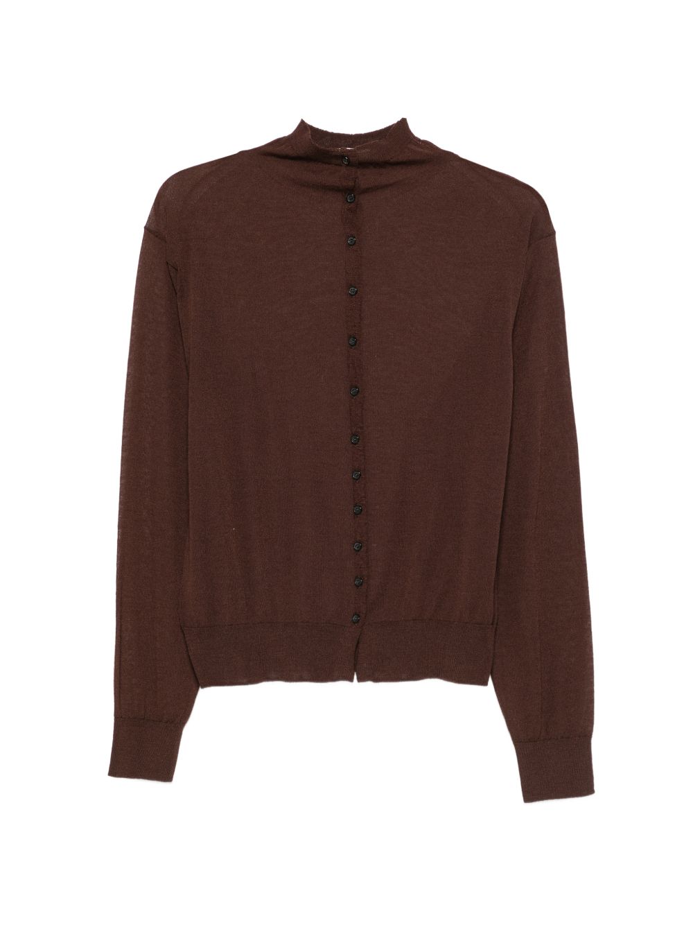 Maglione per donna Alysi marrone con collo alto 266457 A6047 CACAO ALYSI 
