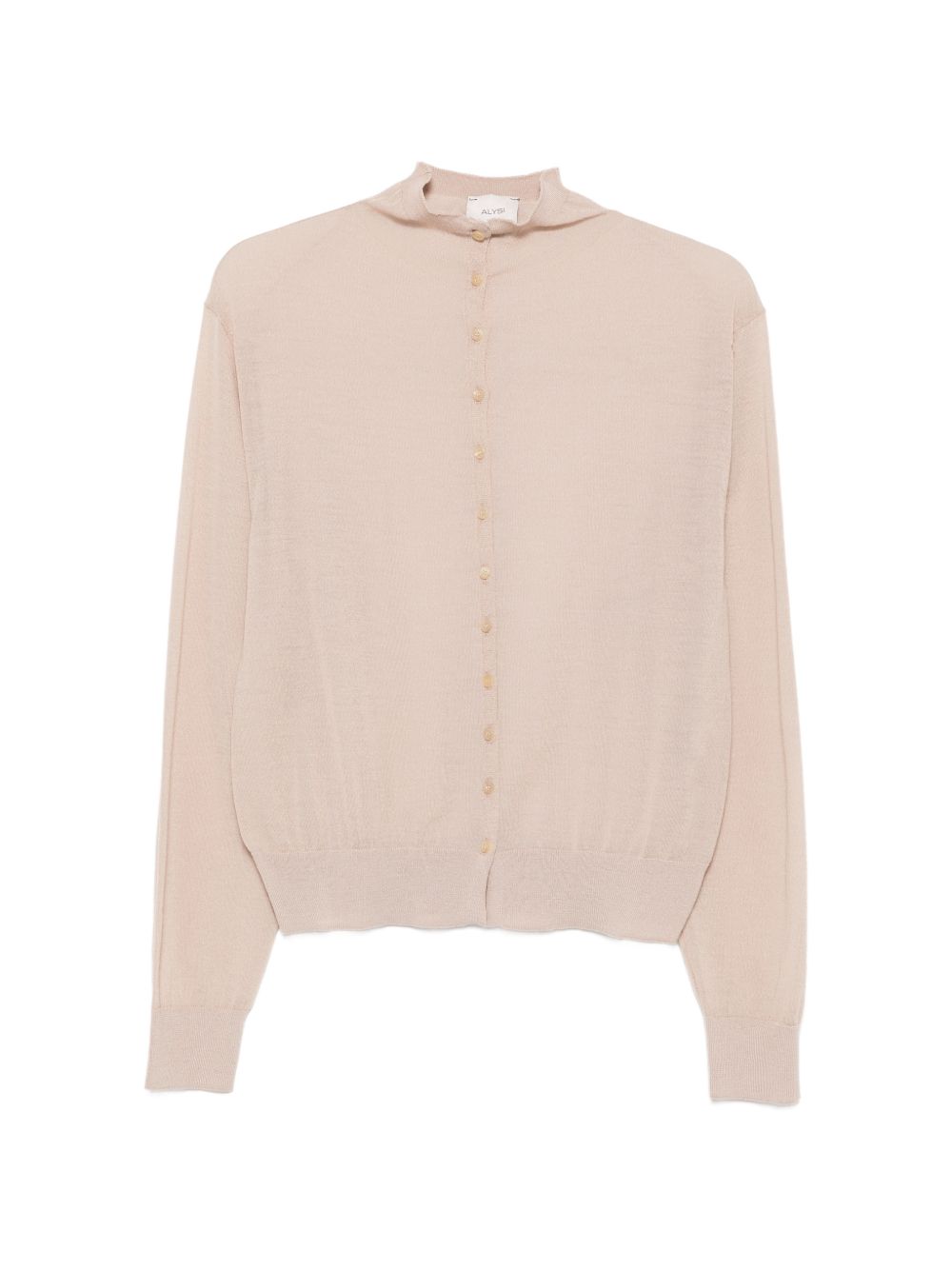 Maglione per donna Alysi beige con chiusura con bottoni sul davanti 266457 A6047 MD ALYSI 