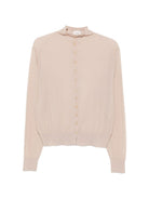 Maglione per donna Alysi beige con chiusura con bottoni sul davanti 266457 A6047 MD ALYSI 