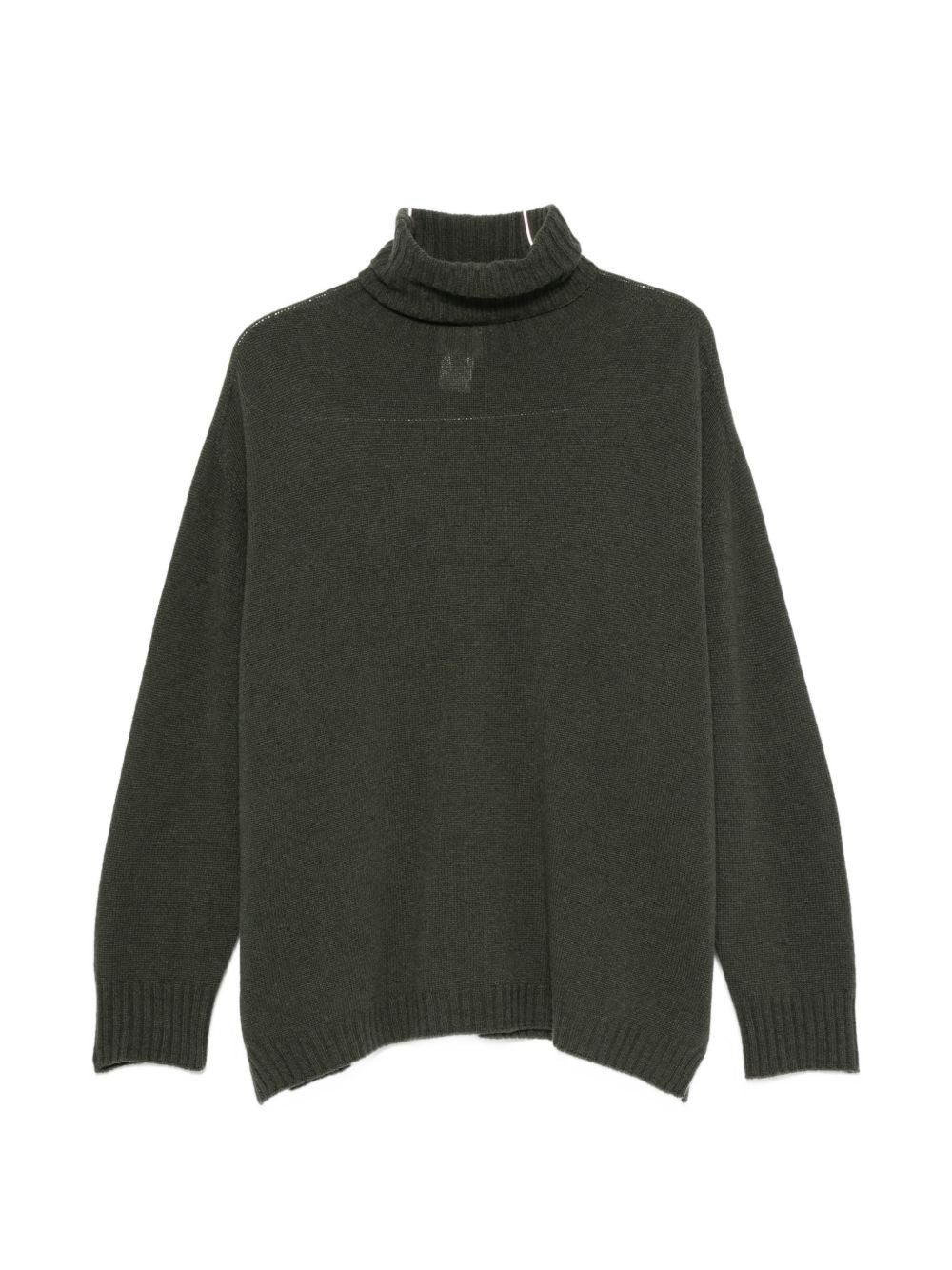 Maglione per donna Alysi verde con collo alto 266470 A6213 BSO ALYSI 