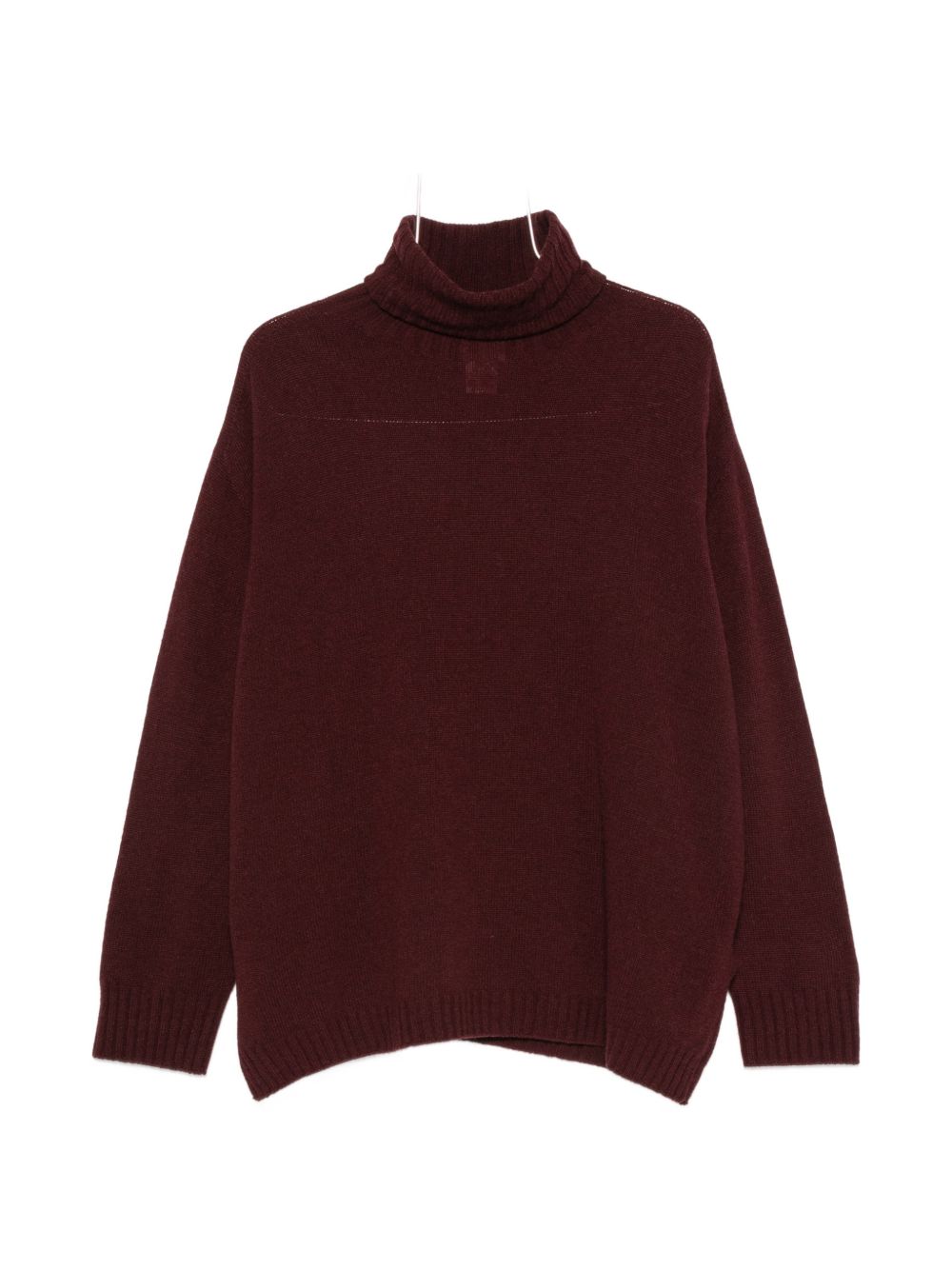 Maglione per donna Alysi bordeaux a collo alto 266470 A6213 MER ALYSI 