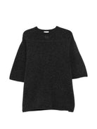 T-shirt per donna Alysi grigia a girocollo 266473 A6213 AN ALYSI 