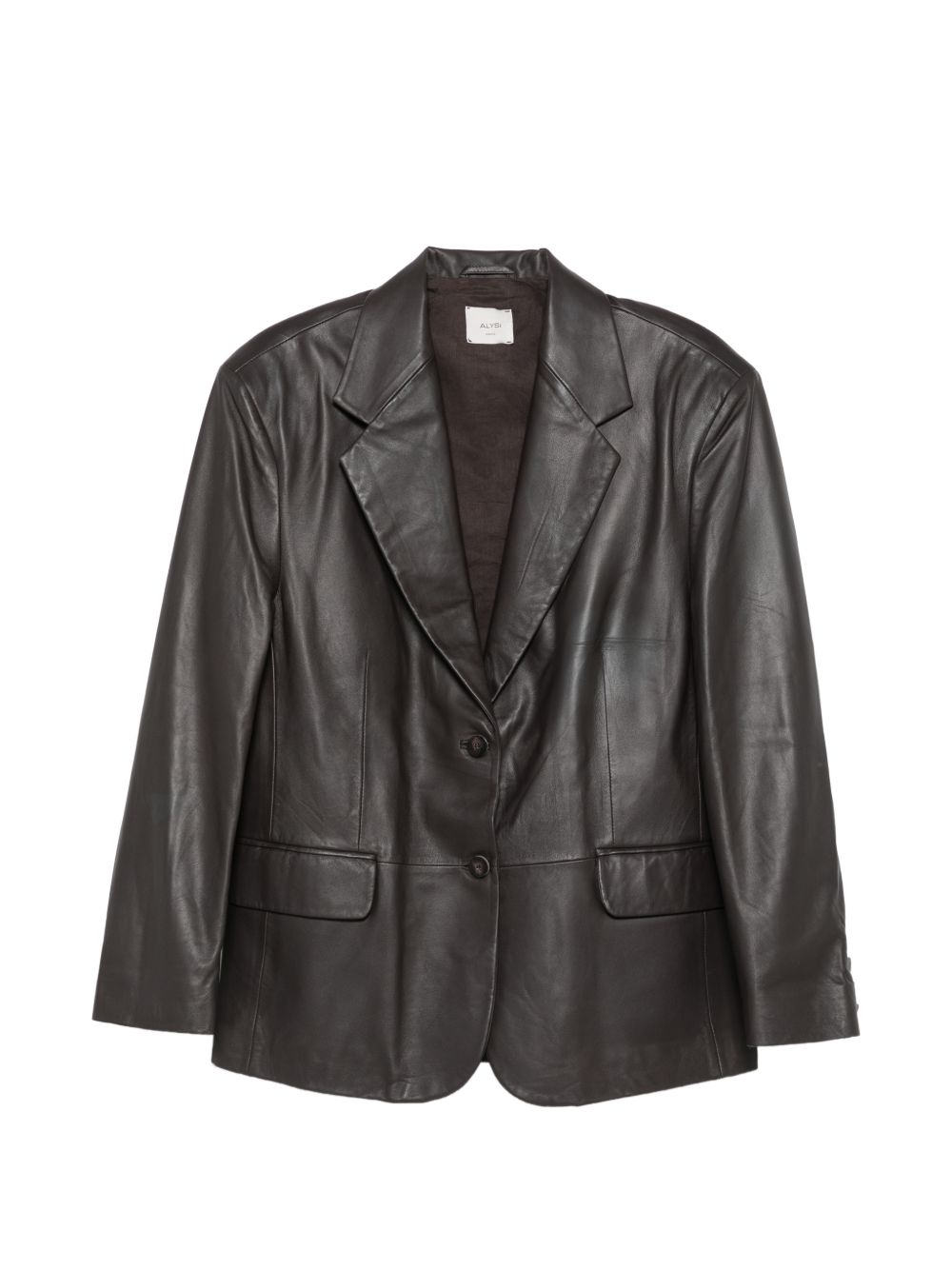 Giacca per donna Alysi marrone con revers classici 266801 A6053 CAFFE ALYSI 
