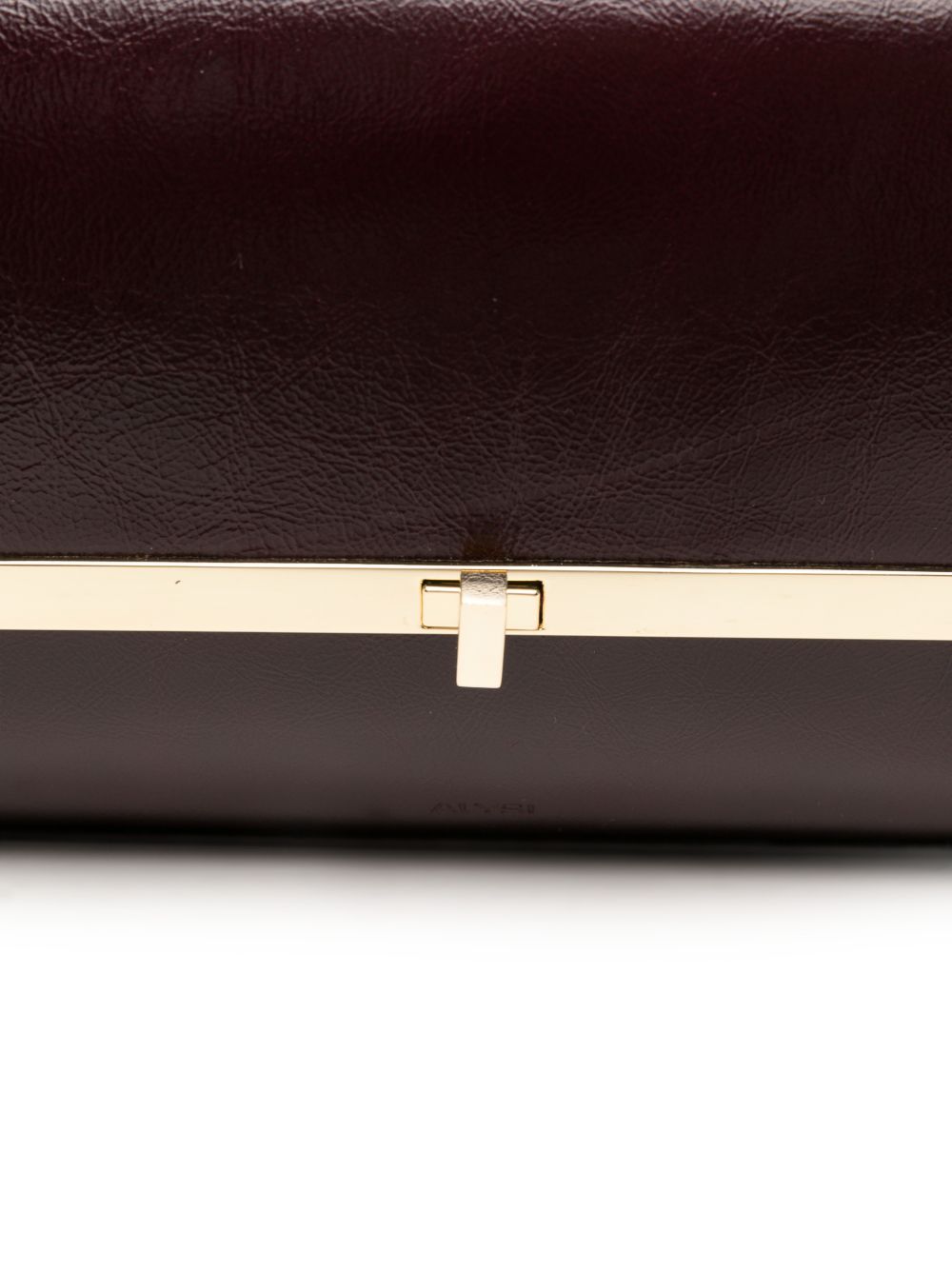 Borsa per donna Alysi bordeaux con dettagli metallici dorati 366667 A6110 MER ALYSI 