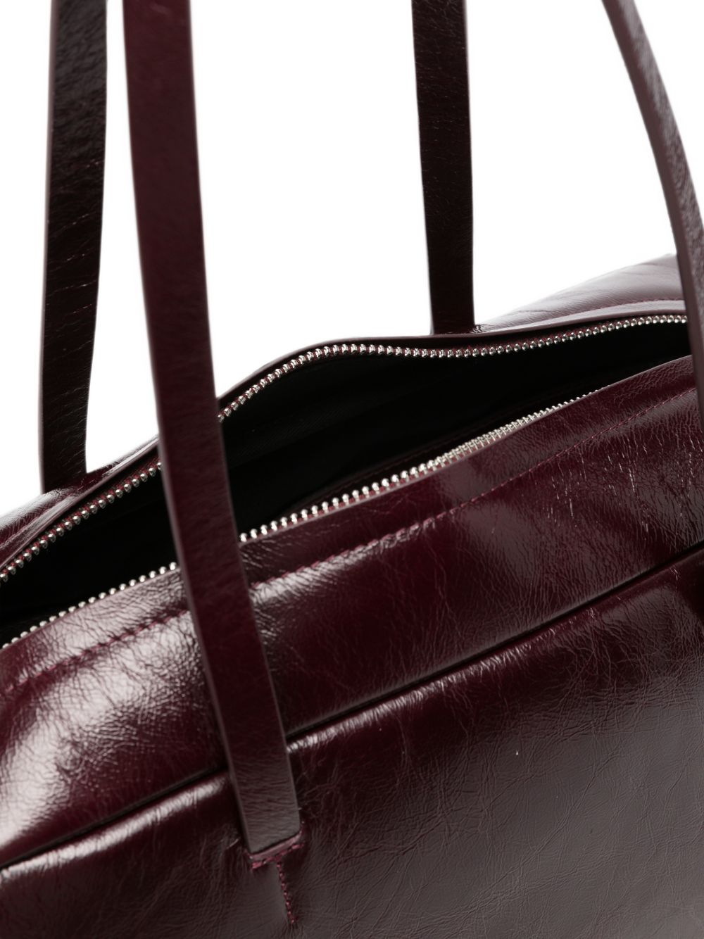 Borsa per donna Alysi bordeaux con finitura lucida 366680 A6110 MER ALYSI 
