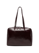 Borsa per donna Alysi bordeaux con finitura lucida 366680 A6110 MER ALYSI 