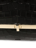 Borsa per donna Alysi marrone con effetto coccodrillo 366682 A6110 FOND ALYSI 