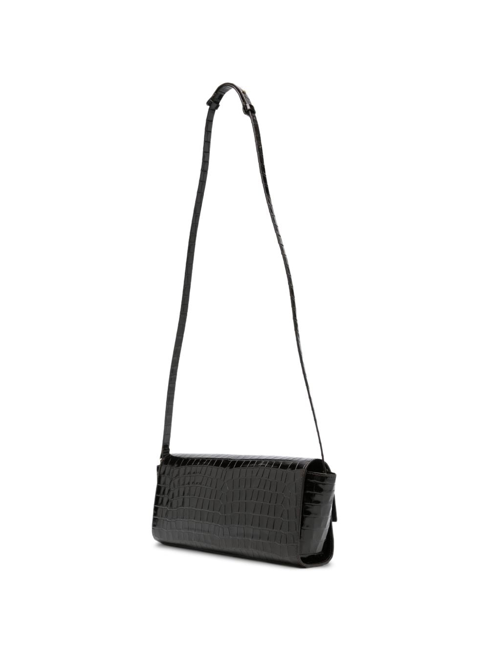 Borsa per donna Alysi marrone con effetto coccodrillo 366682 A6110 FOND ALYSI 