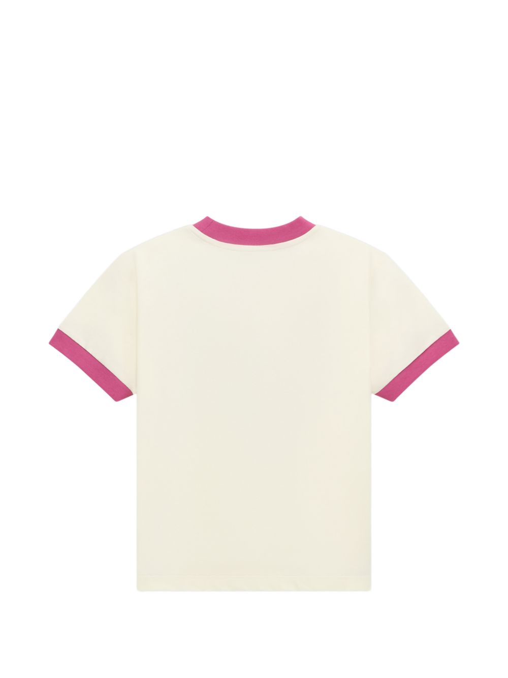 T-shirt per bambino Amiri Kids bianca con stampa logo sul davanti ACTOJR1029 127 AMIRI KIDS 