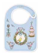 Bavaglino per neonati Atelier Choux Paris azzurro con stampa grafica sul davanti BI-CS-ETB N-U ATELIER CHOUX PARIS KIDS 