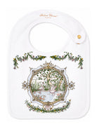 Bavaglino per neonati Atelier Choux Paris bianco con stampa grafica sul fronte BI-CS-TAOR R-U ATELIER CHOUX PARIS KIDS 