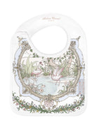 Bavaglino per neonati Atelier Choux Paris bianco con stampa grafica sul fronte BI-CS-TAOR R-U ATELIER CHOUX PARIS KIDS 