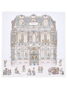 Coperta per neonati Atelier Choux Paris con stampa grafica Monceau Mansion CA-CQ-CHC H-U ATELIER CHOUX PARIS KIDS 