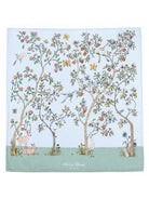 Coperta per neonati Atelier Choux Paris azzurra stampa grafica all-over CA-CQ-IBB L-U ATELIER CHOUX PARIS KIDS 