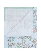 Coperta per neonati Atelier Choux Paris azzurra stampa grafica all-over CA-CQ-IBB L-U ATELIER CHOUX PARIS KIDS 
