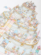 Coperta per neonati Atelier Choux Paris multicolore con stampa grafica Le Gâteau CA-CQ-LEG A-U ATELIER CHOUX PARIS KIDS 
