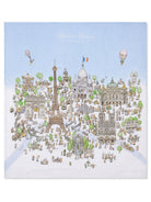 Coperta per neonati Atelier Choux Paris multicolore con stampa illustrazione CA-CQ-PAR I-U ATELIER CHOUX PARIS KIDS 