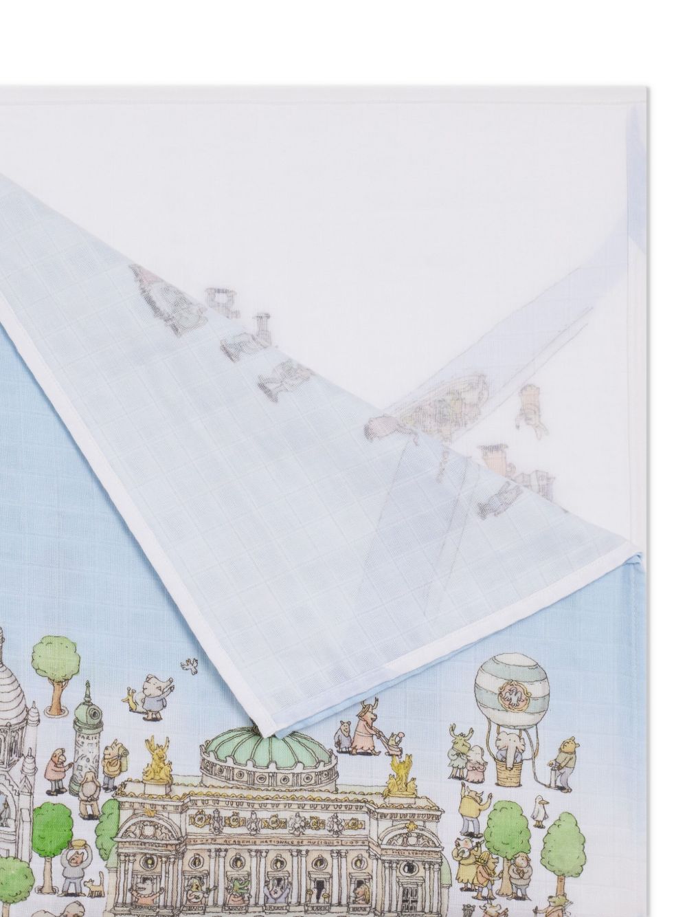 Coperta per neonati Atelier Choux Paris multicolore con stampa illustrazione CA-CQ-PAR I-U ATELIER CHOUX PARIS KIDS 
