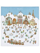 Coperta per neonati Atelier Choux Paris con stampa logo sul davanti CA-CQ-WIW O-U ATELIER CHOUX PARIS KIDS 