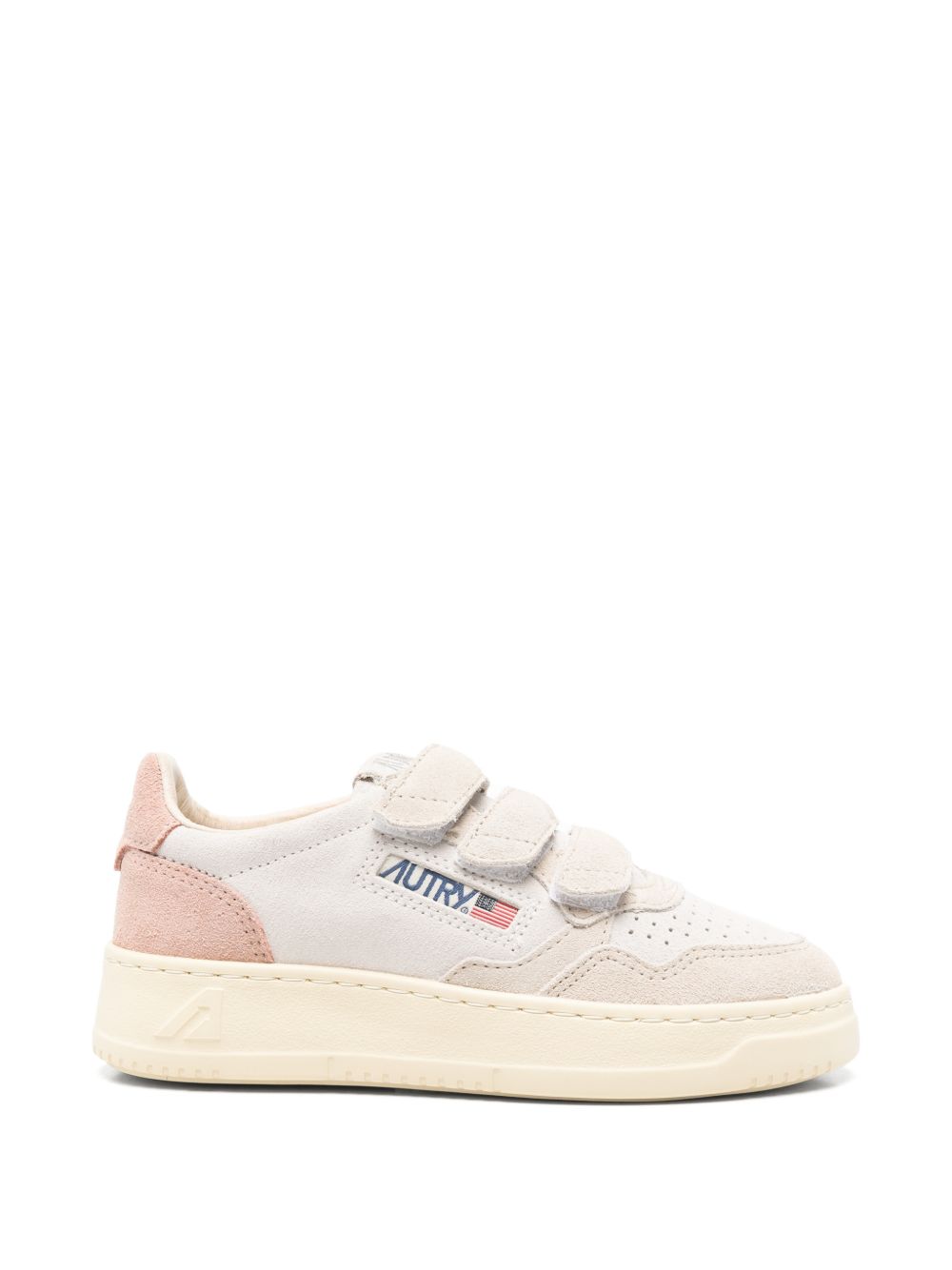 Sneakers per bambina Autry Kids bianche con baffo rosa KILK TS36 AuTRY KIDS 