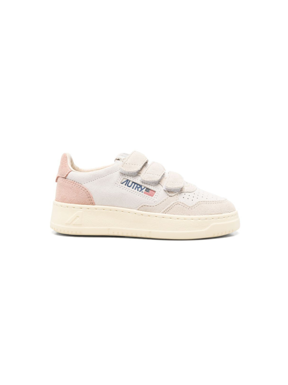 Sneakers per bambina Autry Kids bianche con baffo rosa KILK TS36 AuTRY KIDS 