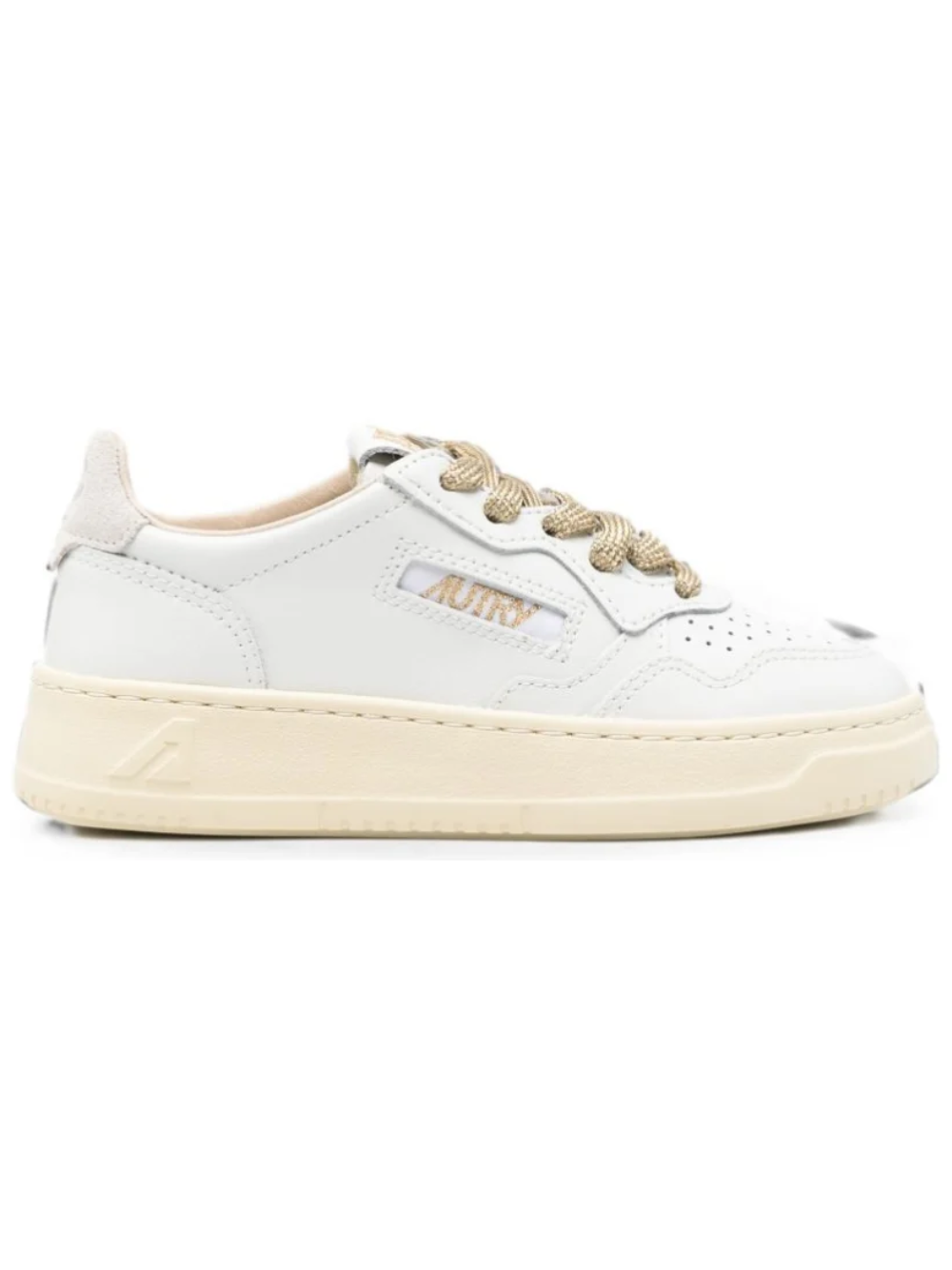 Sneakers Medalist per bambini Autry Kids bianche con patch con logo laterale KULK FI01 AuTRY KIDS 