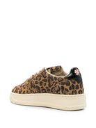 Sneakers per bambina Autry Kids marrone con stampa leopardata KULK FP02 AuTRY KIDS 