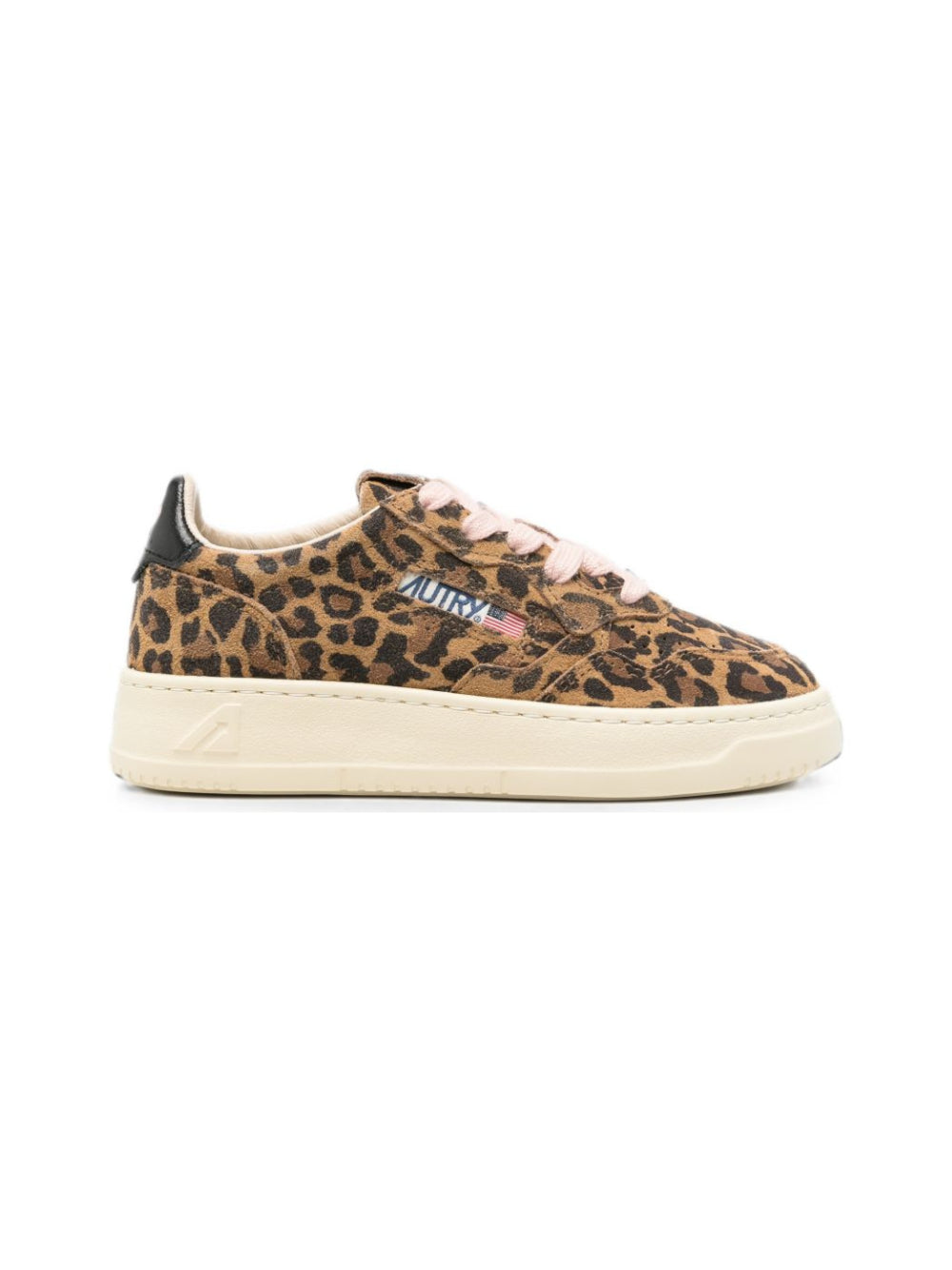 Sneakers per bambina Autry Kids marrone con stampa leopardata KULK FP02 AuTRY KIDS 