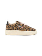 Sneakers per bambina Autry Kids marrone con stampa leopardata KULK FP02 AuTRY KIDS 