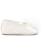 Ballerine per neonata BabyWalker Kids bianche con trama bouclé PB1621 IVORY BABYWALKER KIDS 