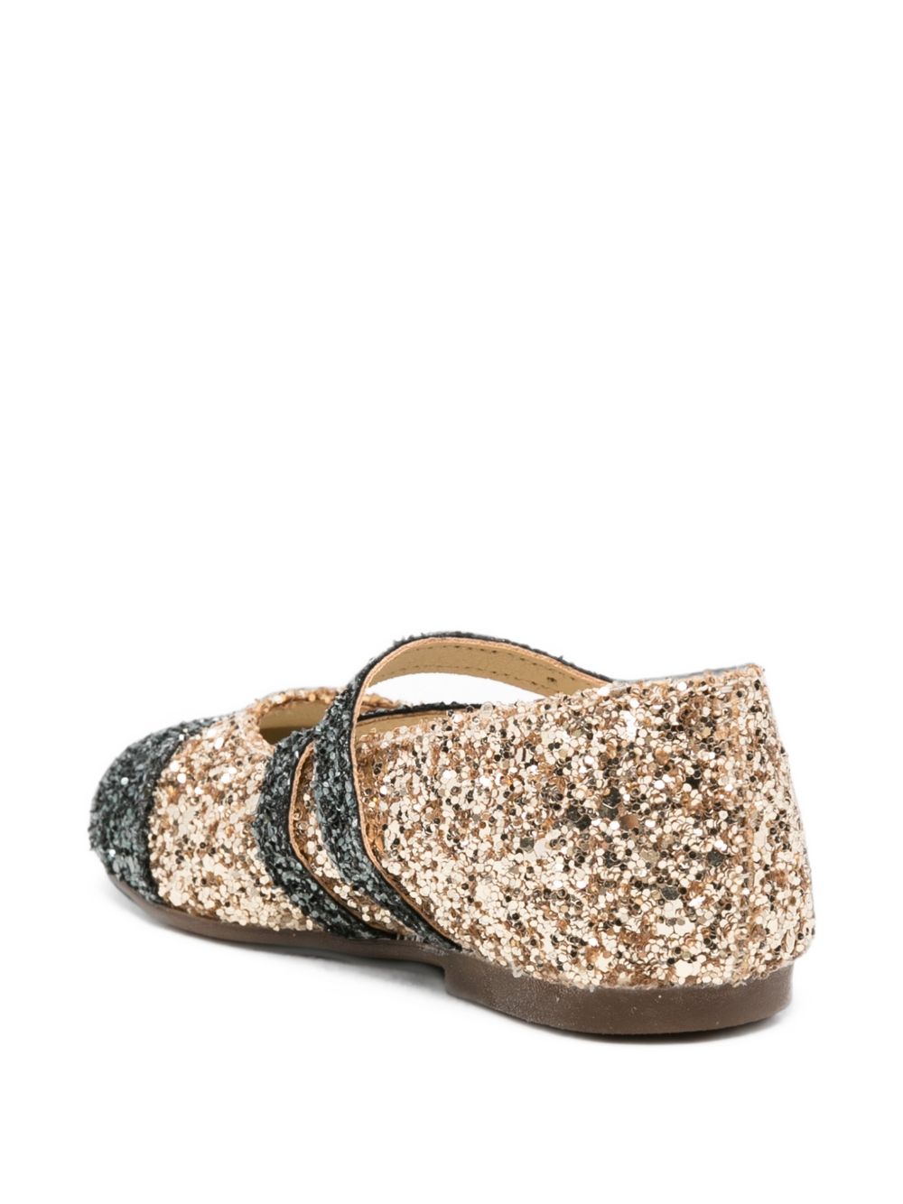 Ballerine per bambina BabyWalker Kids color oro con decorazione glitter PB5915 GOLD BABYWALKER KIDS 
