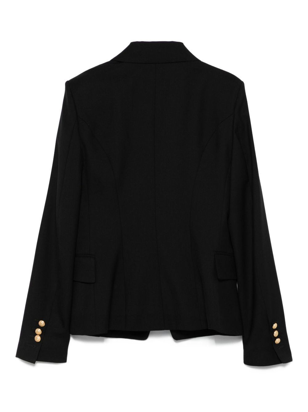 Blazer per bambina Balmain Kids nero con chiusura a doppiopetto BX2A04 I0196 930OR BALMAIN KIDS 