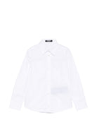 Camicia per bambino Balmain Kids bianca con colletto classico BY5P60 P0562 100NE BALMAIN KIDS 