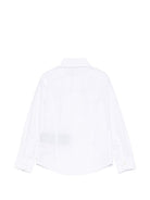 Camicia per bambino Balmain Kids bianca con colletto classico BY5P60 P0562 100NE BALMAIN KIDS 
