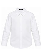 Camicia per bambino Balmain Kids bianca con colletto classico BY5P60 P0562 100NE BALMAIN KIDS 
