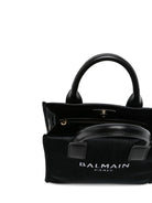 Borsa per bambina Balmain Kids nera con finitura in velluto BZ0B08 Z3391 930BC BALMAIN KIDS 