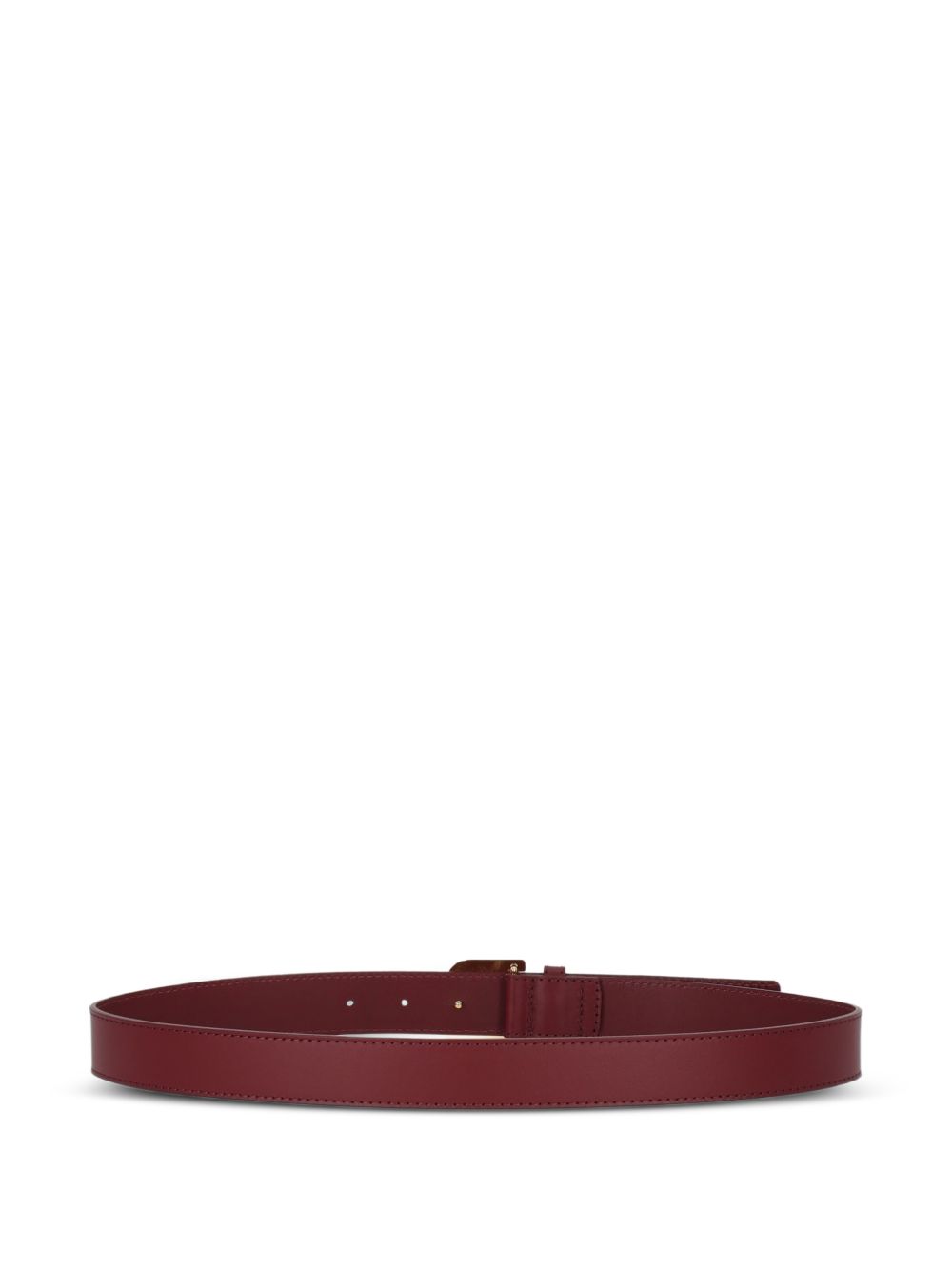 Cintura per bambini Balmain Kids rossa con fibbia con logo color oro BZ0I51 Z1371 530OR BALMAIN KIDS 