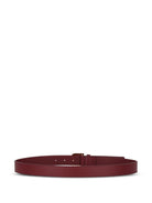 Cintura per bambini Balmain Kids rossa con fibbia con logo color oro BZ0I51 Z1371 530OR BALMAIN KIDS 