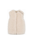 Giubbino per bambina Balmain Kids bianco sporco in pelliccia BZ2B12 H0081 102OR BALMAIN KIDS 