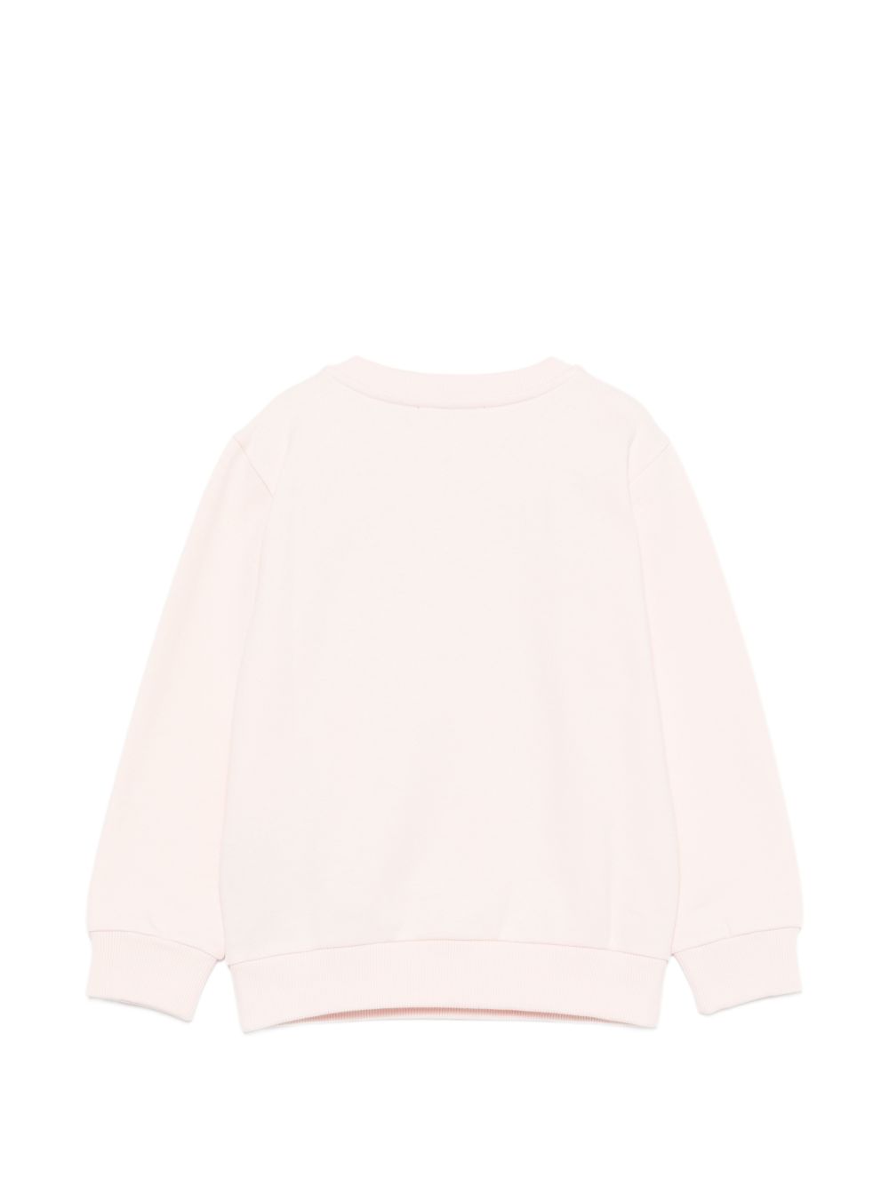 Felpa per bambina Balmain Kids rosa con bottoni decorati BZ4B30 Z3183 508OR BALMAIN KIDS 
