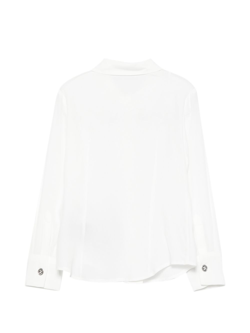 Camicia per bambina Balmain Kids bianca con colletto classico BZ5A50 K0005 101AG BALMAIN KIDS 