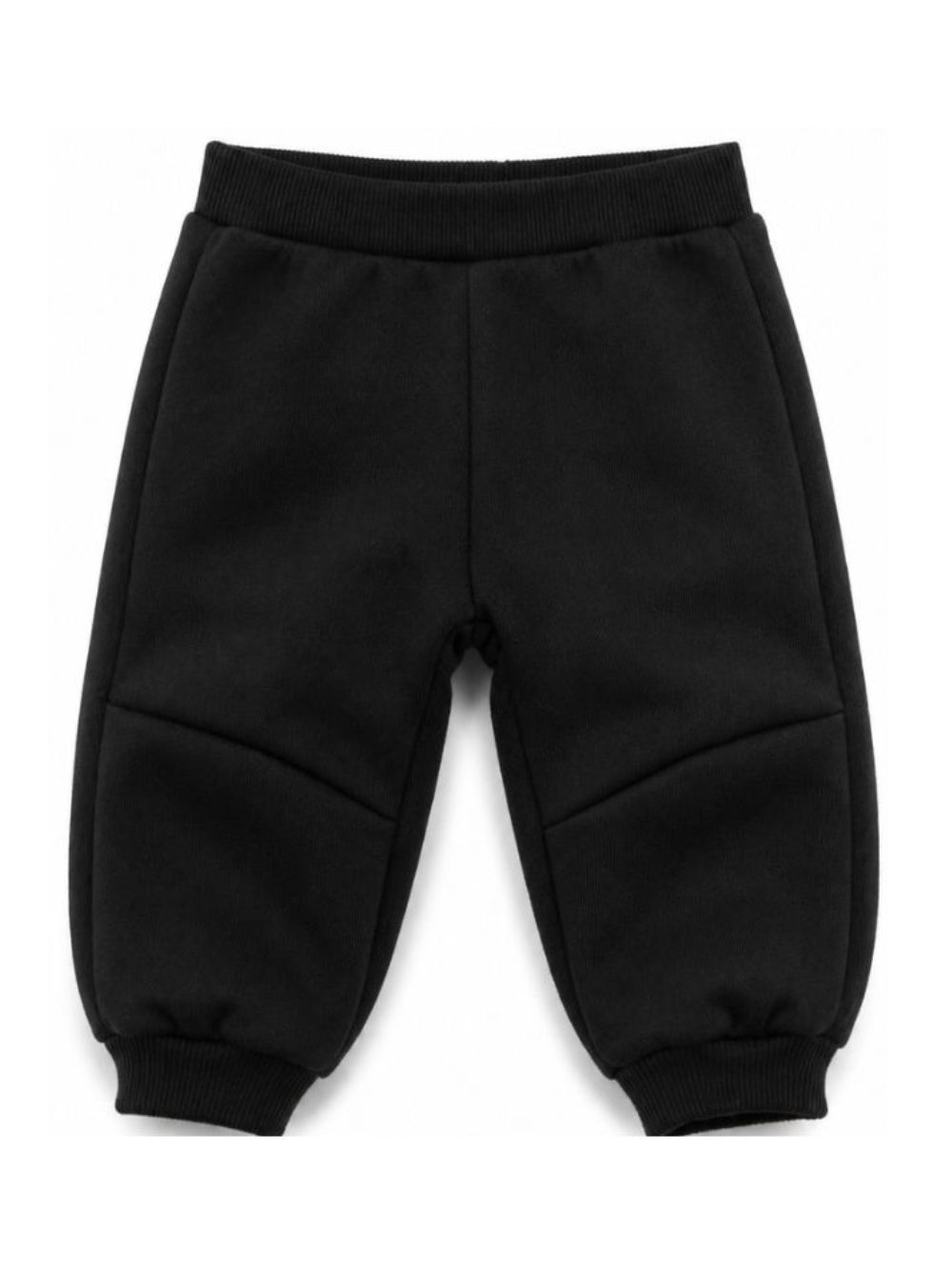 Pantaloni sportivi per neonato Balmain Kids neri con stampa sul retro BZ6330 Z3183 930BC BALMAIN KIDS 