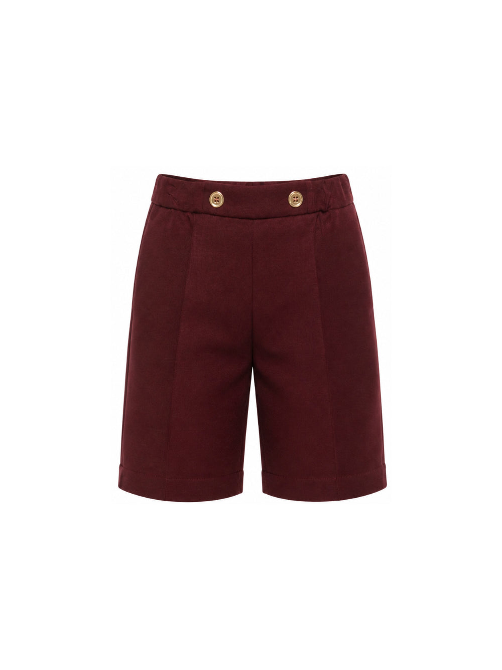 Shorts per bambino Balmain Kids rossi con vita elasticizzata BZ6A99 J0371 530OR BALMAIN KIDS 