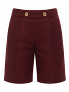 Shorts per bambino Balmain Kids rossi con vita elasticizzata BZ6A99 J0371 530OR BALMAIN KIDS 