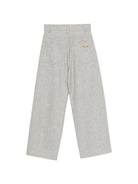 Pantaloni per bambino Balmain Kids grigi con motivo mélange BZ6H80 I0341 806OR BALMAIN KIDS 
