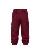 Pantaloni per bambino Balmain Kids rossi con due tasche cargo laterali BZ6I20 I0339 530OR BALMAIN KIDS 